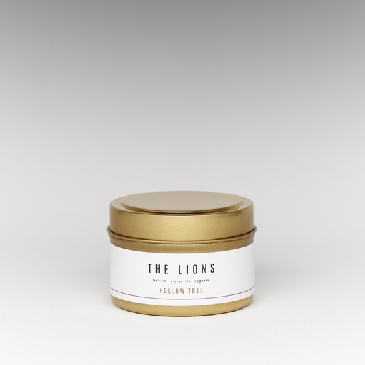 The Lions - Travel Candle