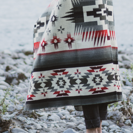 Adventure Blanket - Cedar Style - Granite