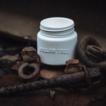 Railroad - Ceramic Candle