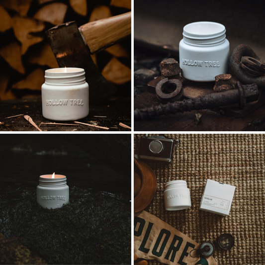 Explore 1871 Series - Ceramic Candle Bundle  (Set of 4)