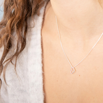 Hollow Heart - Necklace
