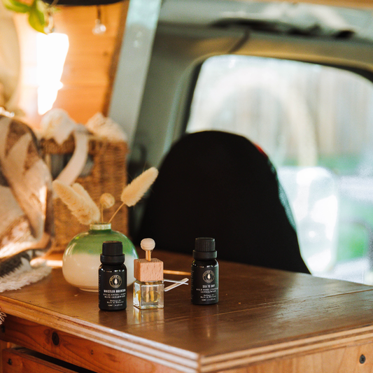 Car Diffuser - Bundle - Vent Attachment - Clear Glass