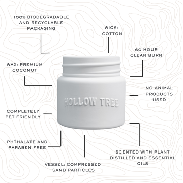 Summer Daze - Ceramic Candle