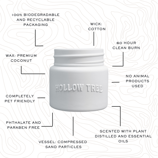 Summer Daze - Ceramic Candle