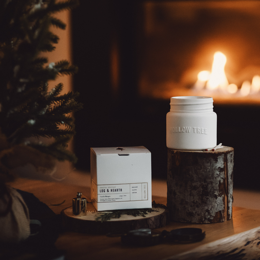 Log & Hearth - Ceramic Candle