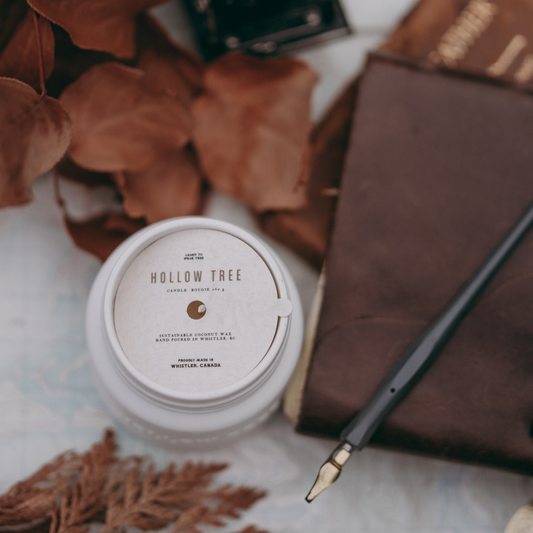Railroad - Ceramic Candle