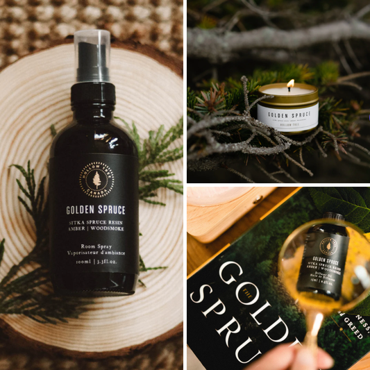 Golden Spruce - Travel Scent Bundle