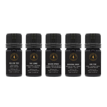 Library of Trees Series - Diffuser Oil - 5 x 15ml